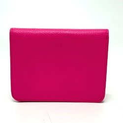 Balenciaga logo Medium wallet Folded wallet pink Black