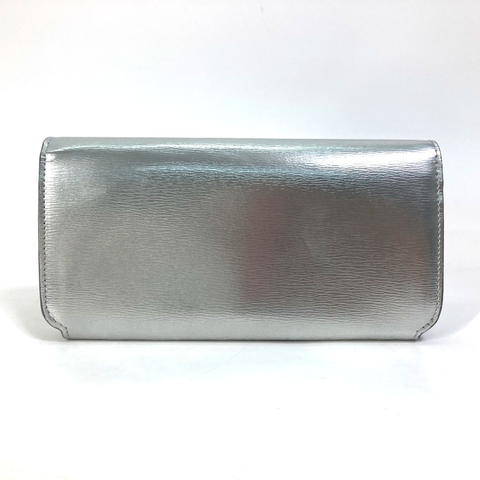 Balenciaga 601479 Long wallet Two fold Long Wallet Silver