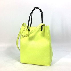 Balenciaga 568817 Shoulder Bag Crossbody 2WAY Tote Bag yellow Black