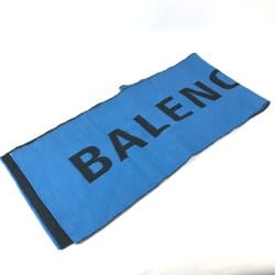 Balenciaga Bicolor Scarf blue Black