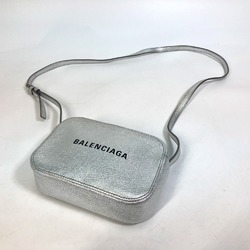 Balenciaga 552372 logo Bag XS size Shoulder Bag Silver