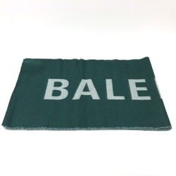 Balenciaga logo Scarf Green White