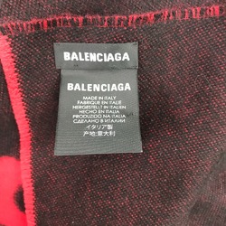 Balenciaga Scarf Red Black