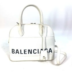 Balenciaga 550645 Bicolor bag 2WAY Bag Shoulder Bag Crossbody Hand Bag White Black