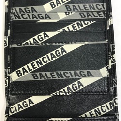 Balenciaga 541567 Pouch Pochette Wallet bag logo Shoulder Bag Black White