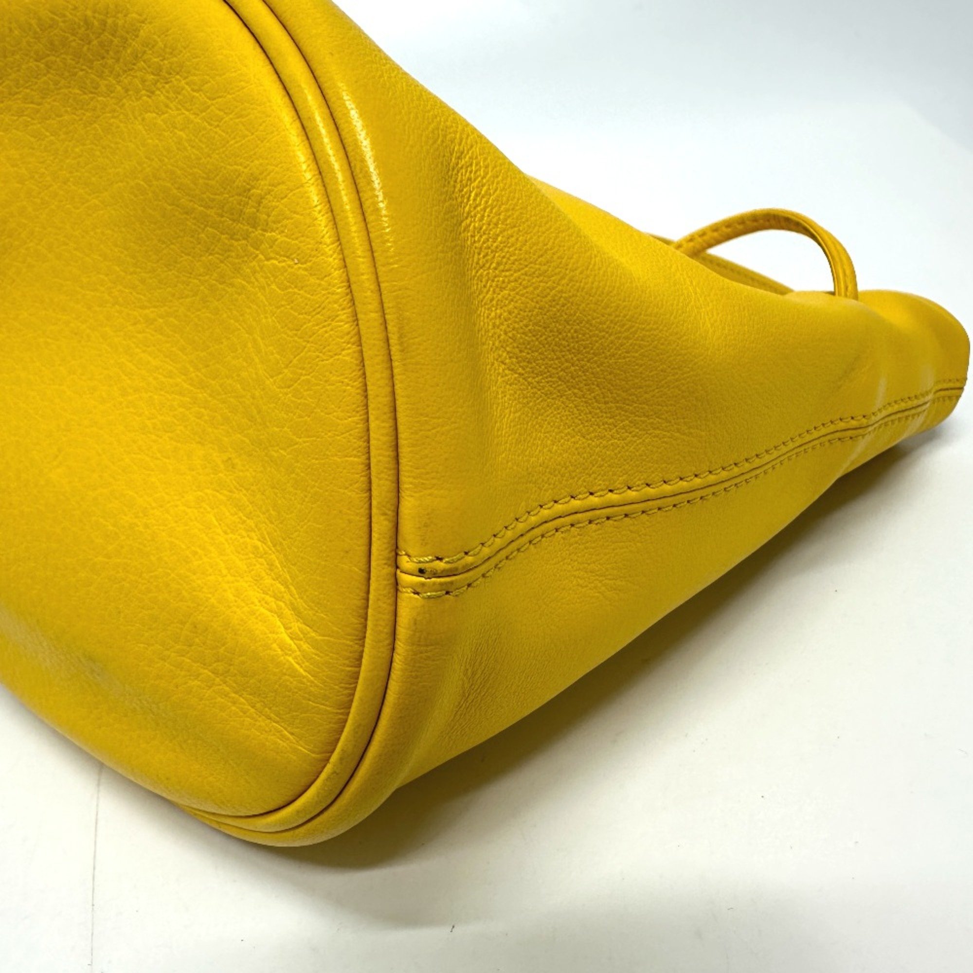 Balenciaga 638342 Bucket bag 2WAY Hand Bag Bag Shoulder Bag yellow