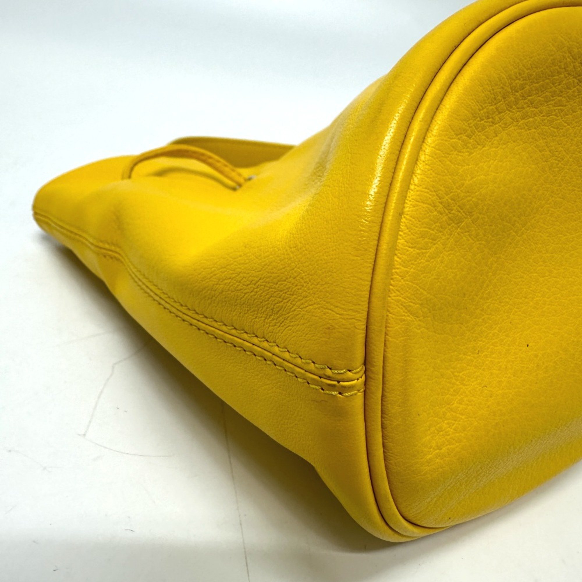 Balenciaga 638342 Bucket bag 2WAY Hand Bag Bag Shoulder Bag yellow