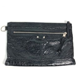 Balenciaga 273022 With ring pouch bag Clutch bag Black