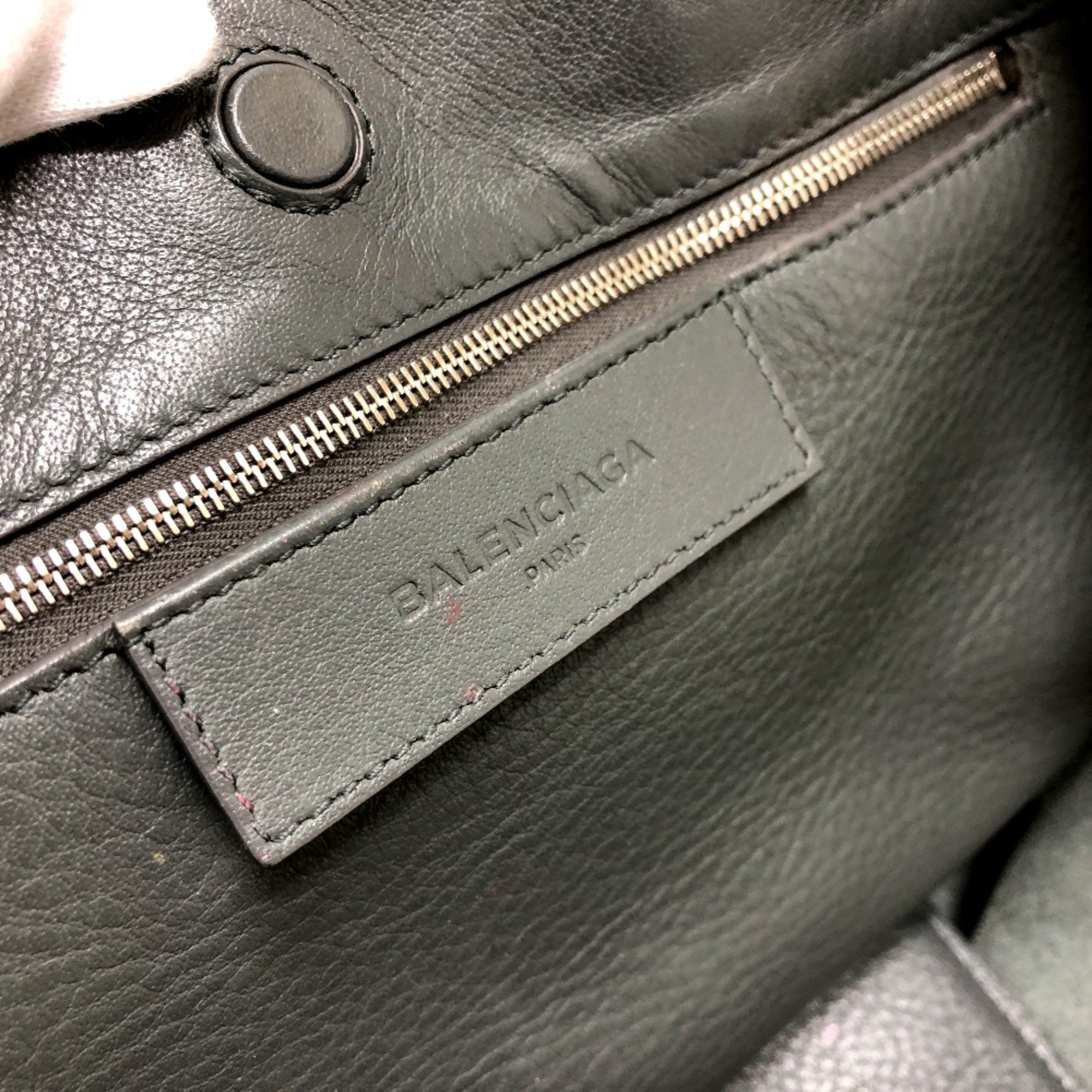 Balenciaga 370926 2WAY bag Hand Bag gray SilverHardware