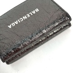 Balenciaga 593813 Compact wallet Trifold wallet Gunmetal Based