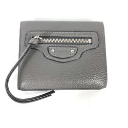 Balenciaga 640111 Compact wallet Folded wallet gray