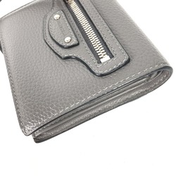 Balenciaga 640111 Compact wallet Folded wallet gray