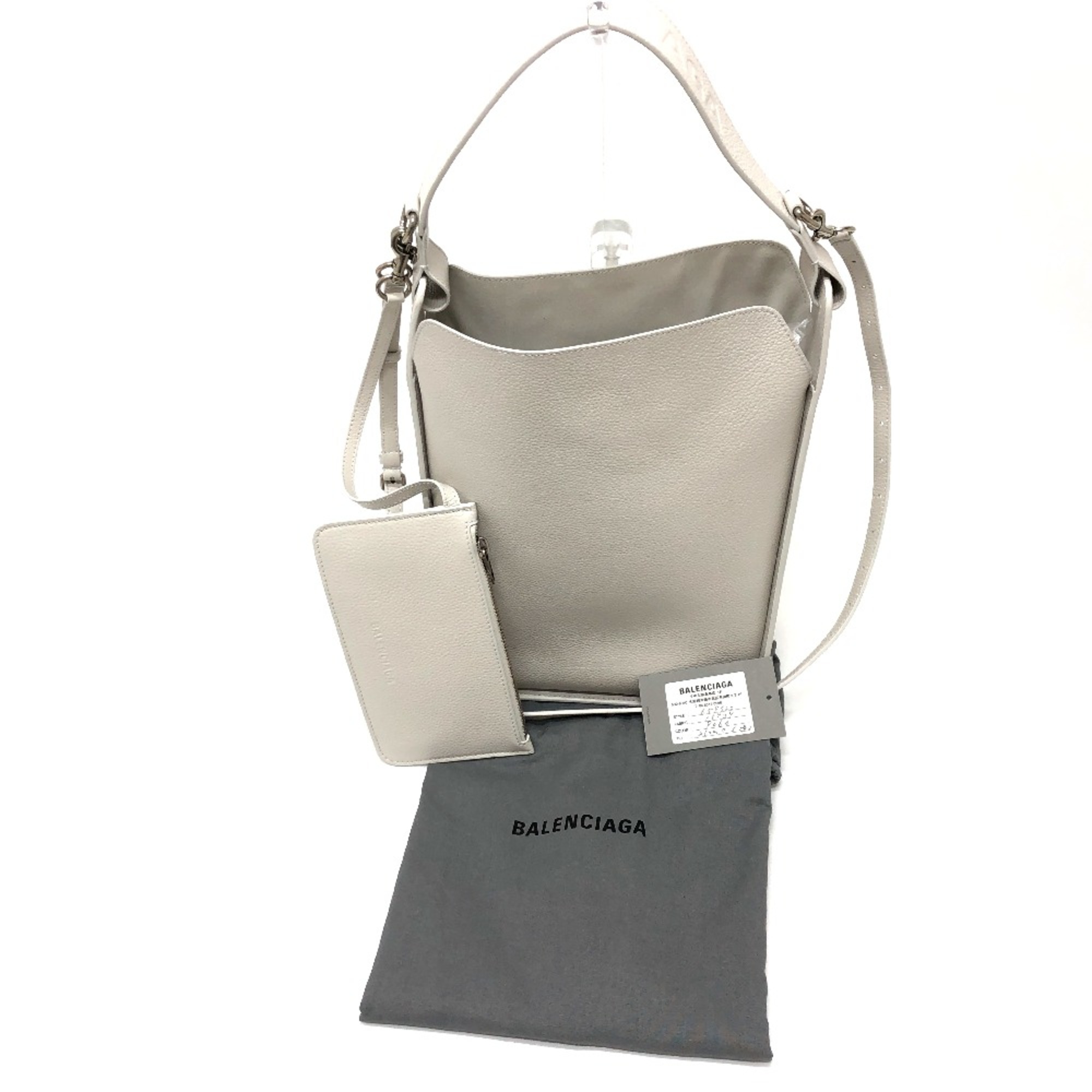 Balenciaga 659920 2WAY bag Shoulder Bag White SilverHardware