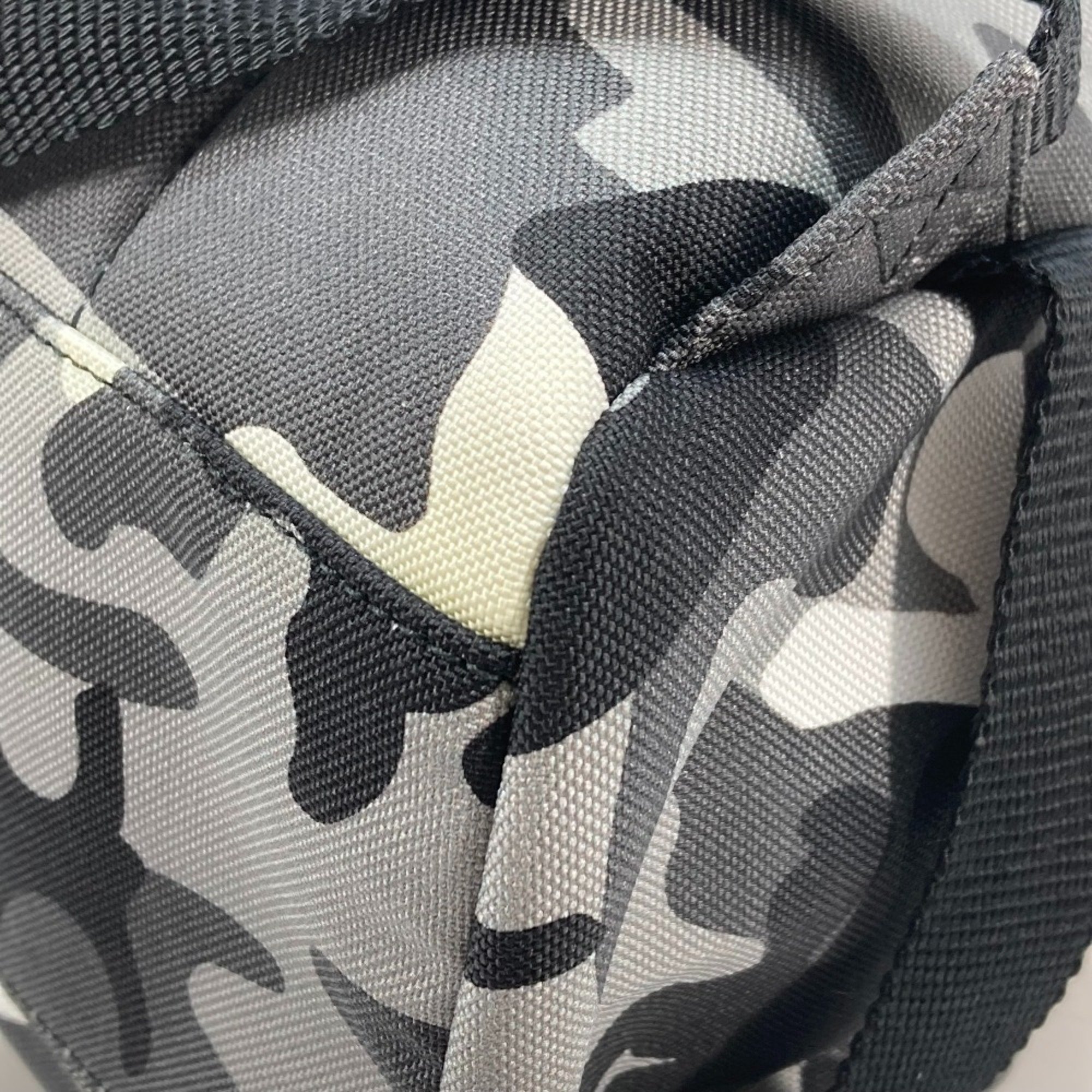 Balenciaga 6440312 Camouflage camouflage Backpack Shoulder Bag 2WAY Backpack Gray x Black