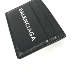 Balenciaga 490620 Business Card Holder Pass Case Bicolor Card Case Black White