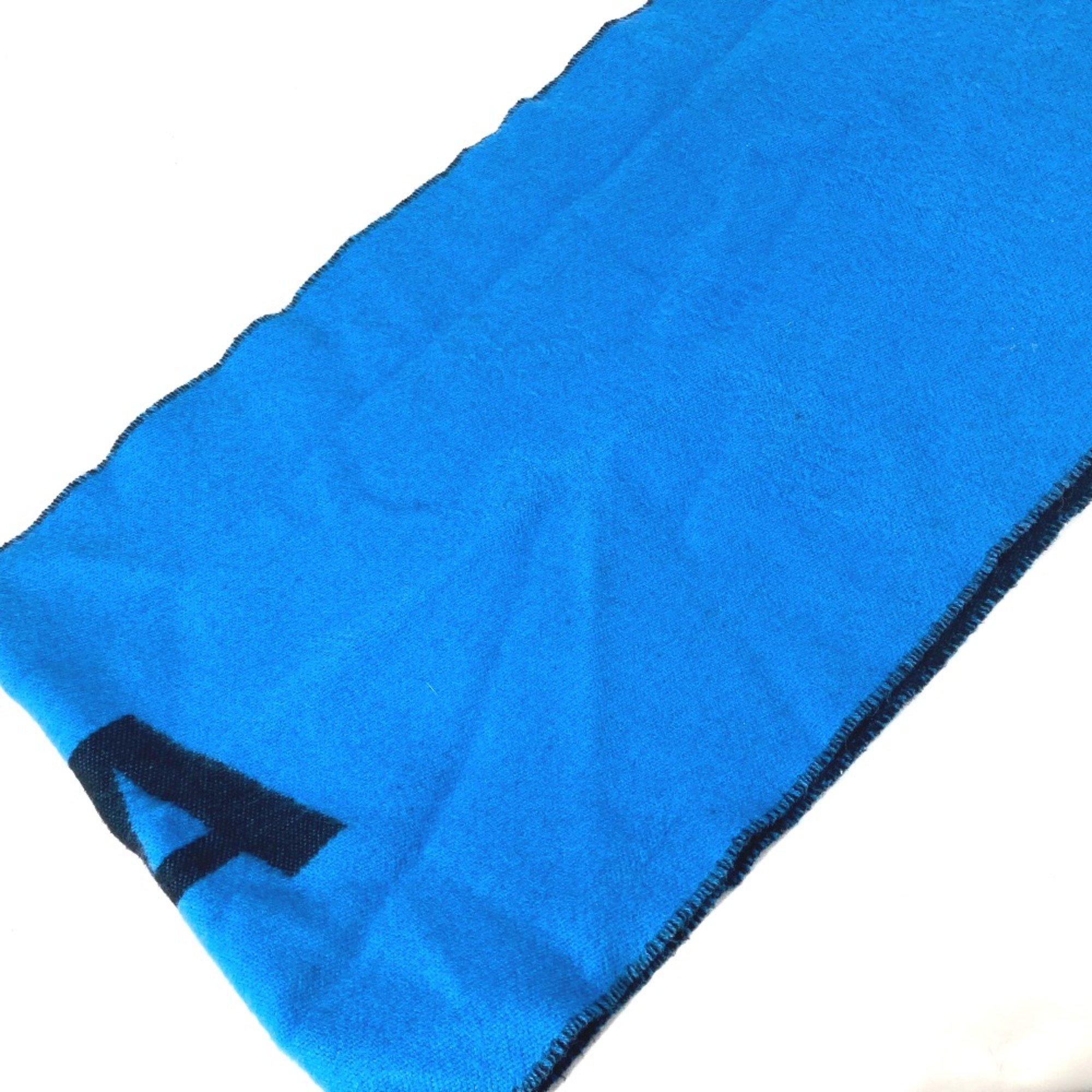 Balenciaga Bicolor Scarf blue Black