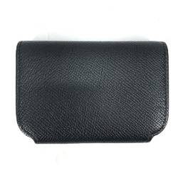 Balenciaga 594225 Wallet Business Card Holder Pass Case Card Case Black