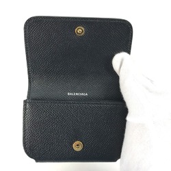 Balenciaga 594225 Wallet Business Card Holder Pass Case Card Case Black