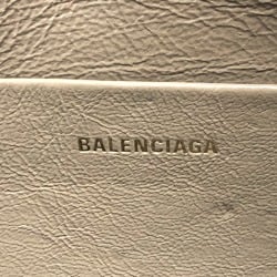 Balenciaga 644432 logo Pochette bag Clutch bag Brown GoldHardware