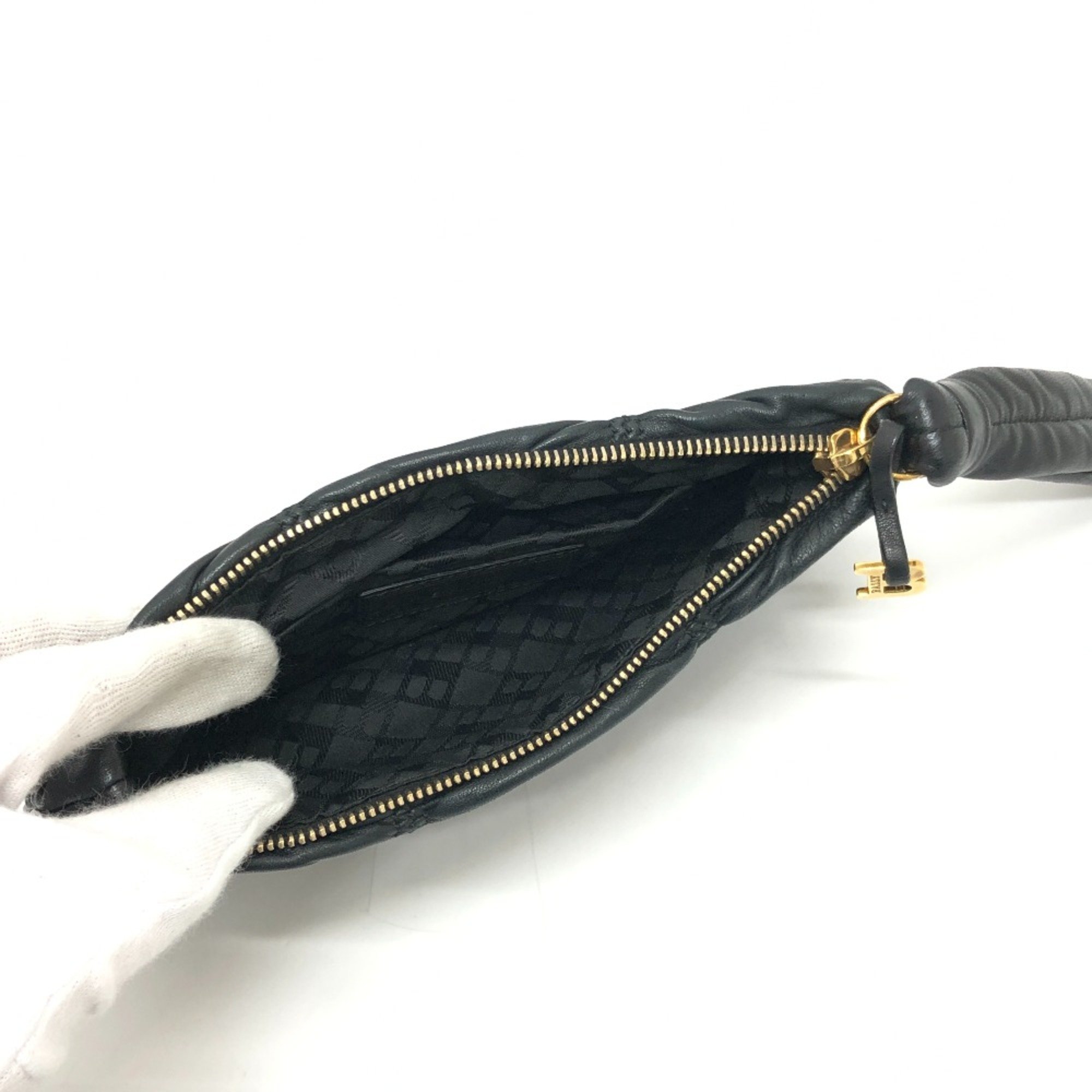 Barry Pouch accessory case makeup pouch Cosmetics Pouch Black GoldHardware