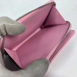 Balenciaga 674847 Compact wallet BB logo Folded wallet Light pink