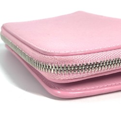 Balenciaga 674847 Compact wallet BB logo Folded wallet Light pink