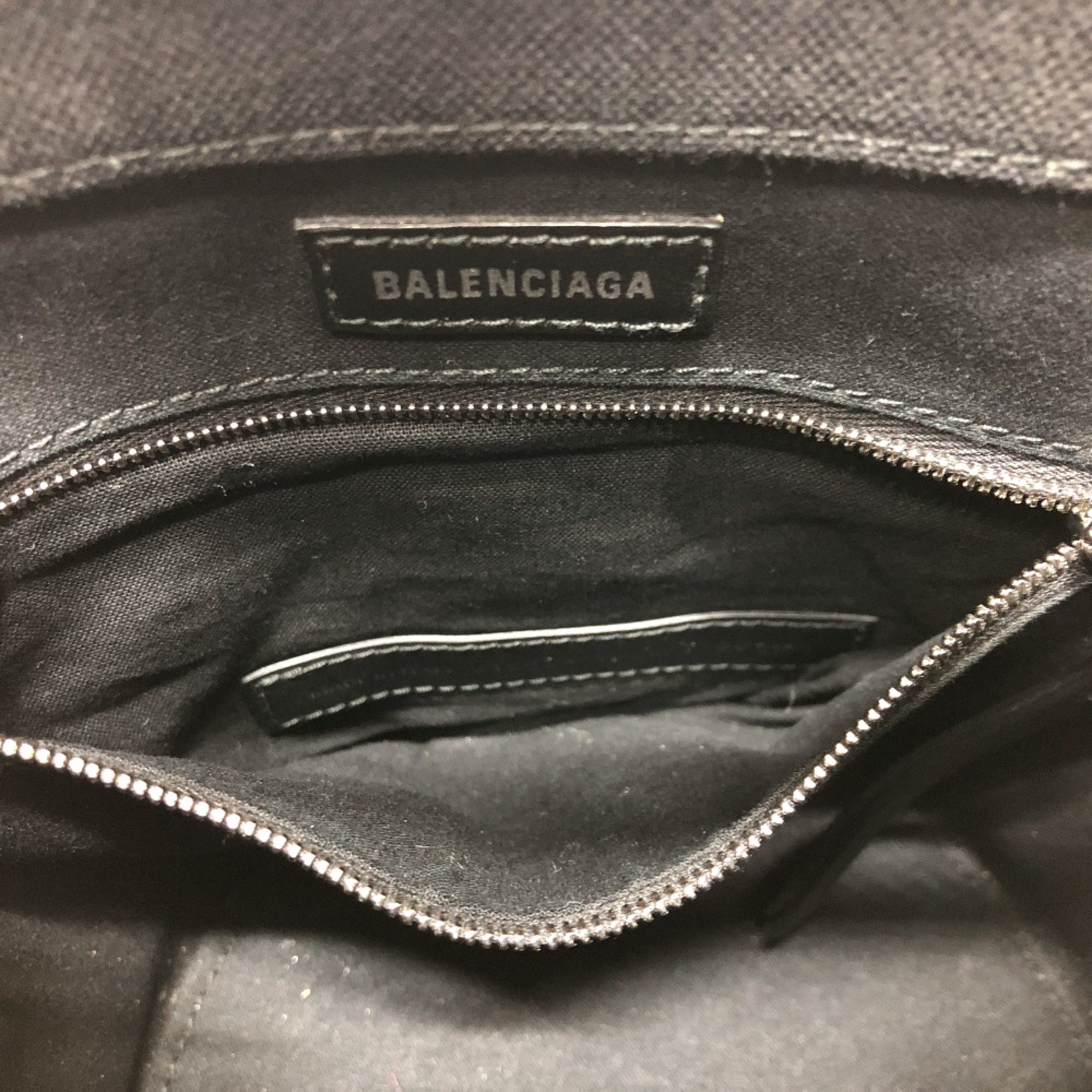 Balenciaga 619979 2WAY bag Hand Bag Black SilverHardware