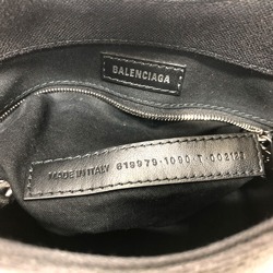 Balenciaga 619979 2WAY bag Hand Bag Black SilverHardware