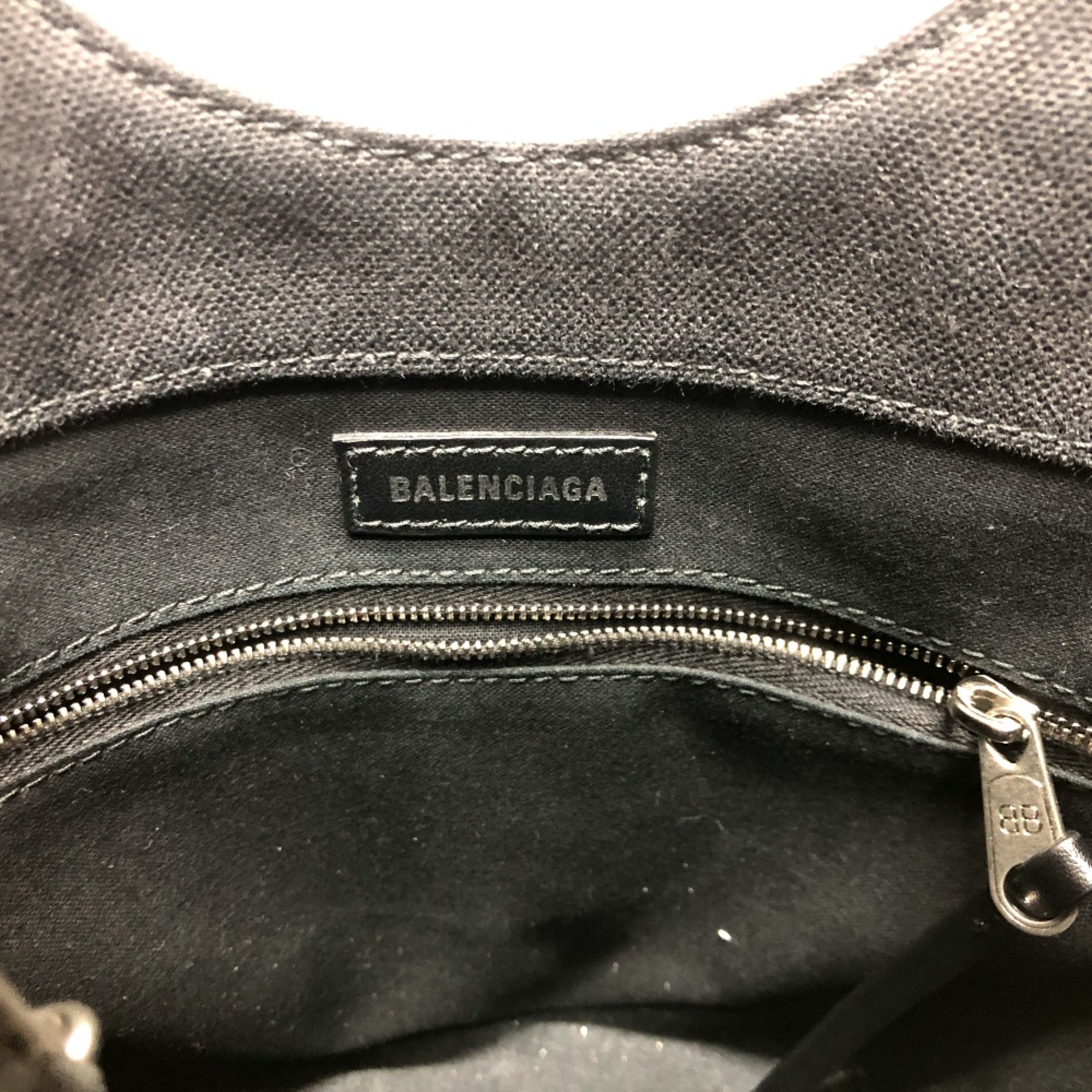 Balenciaga 619979 2WAY bag Hand Bag Black SilverHardware