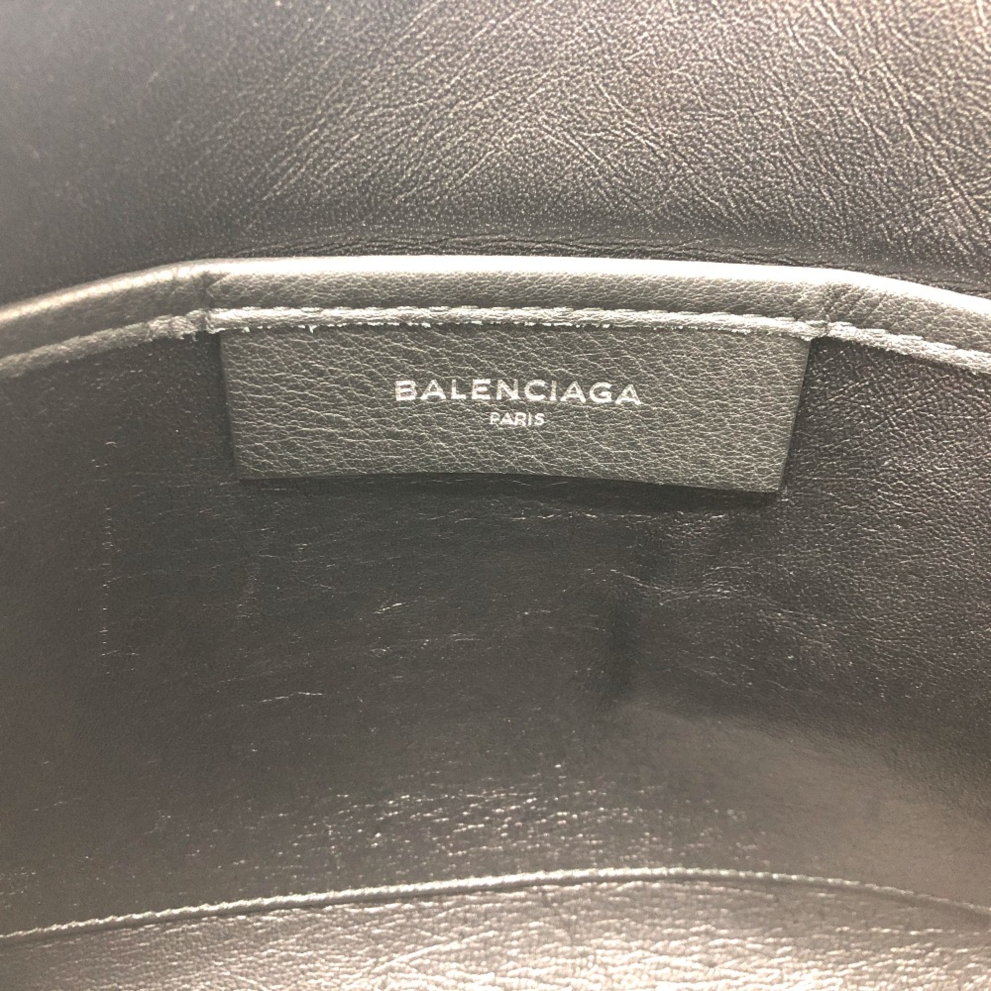 Balenciaga 492467 logo Clutch Bag Bag Clutch Bag Hand Bag Clutch bag Black White