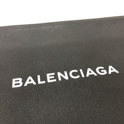 Balenciaga 492467 logo Clutch Bag Bag Clutch Bag Hand Bag Clutch bag Black White