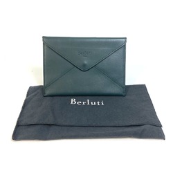 Berlutti flat multi case Letter case Pouch GreenBased