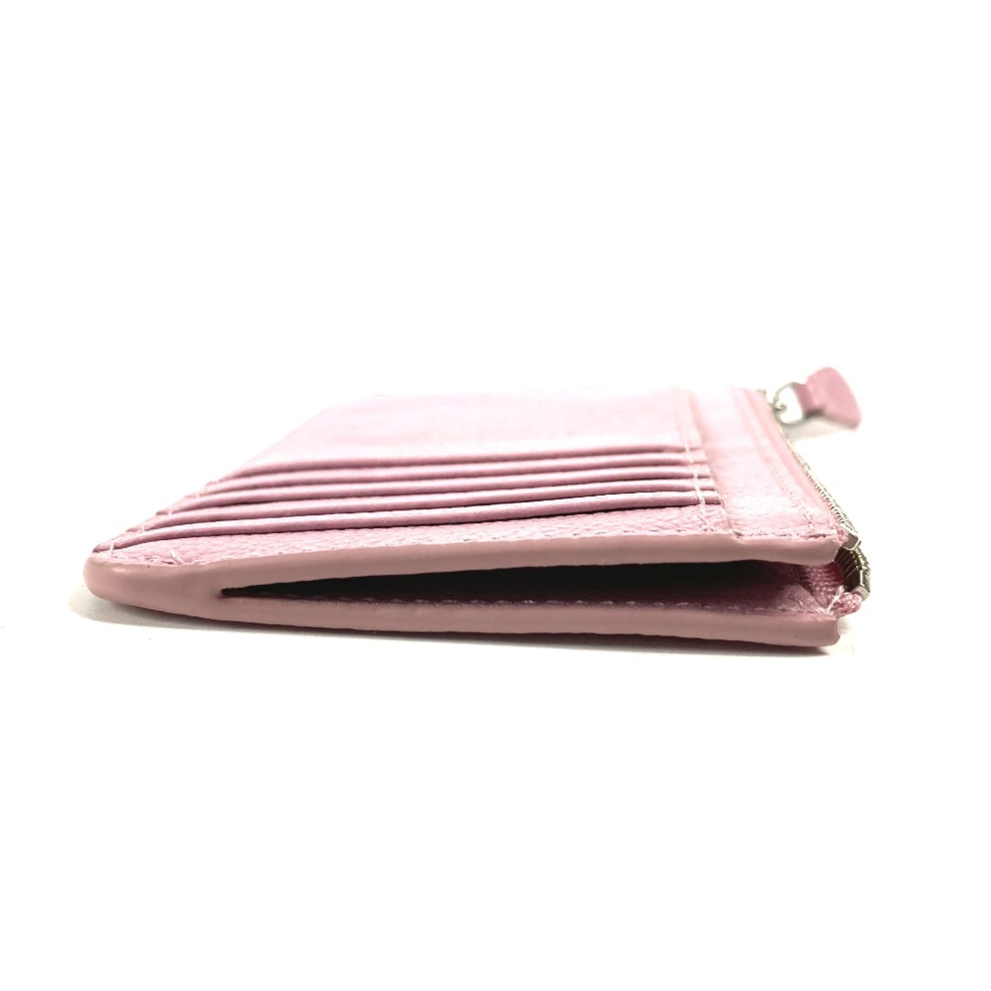 Balenciaga 637130 Card Case Business Card Holder Pass Case coin purse pink