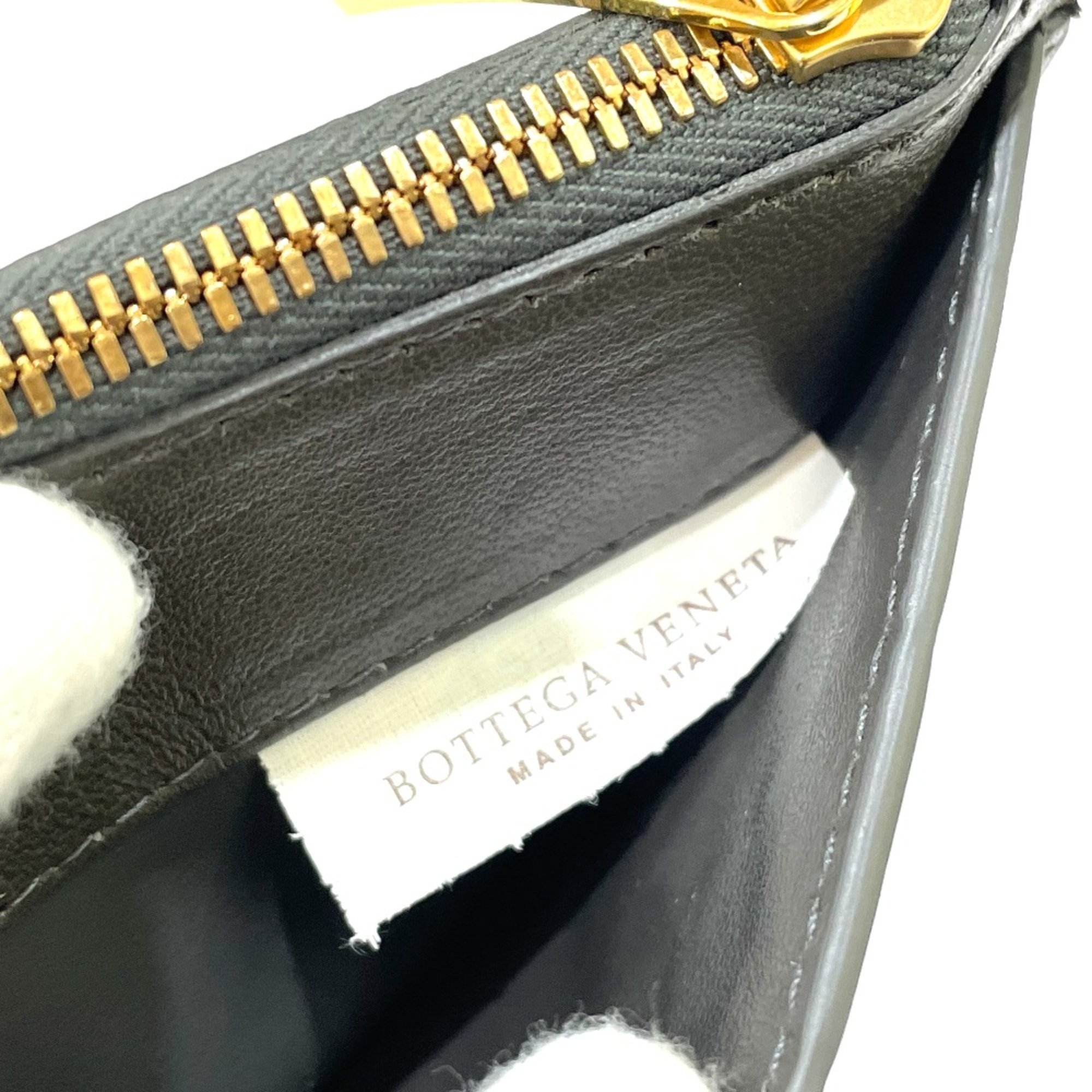 BOTTEGA VENETA Intrecciato Coin Compartment accessories coin purse Khaki Based