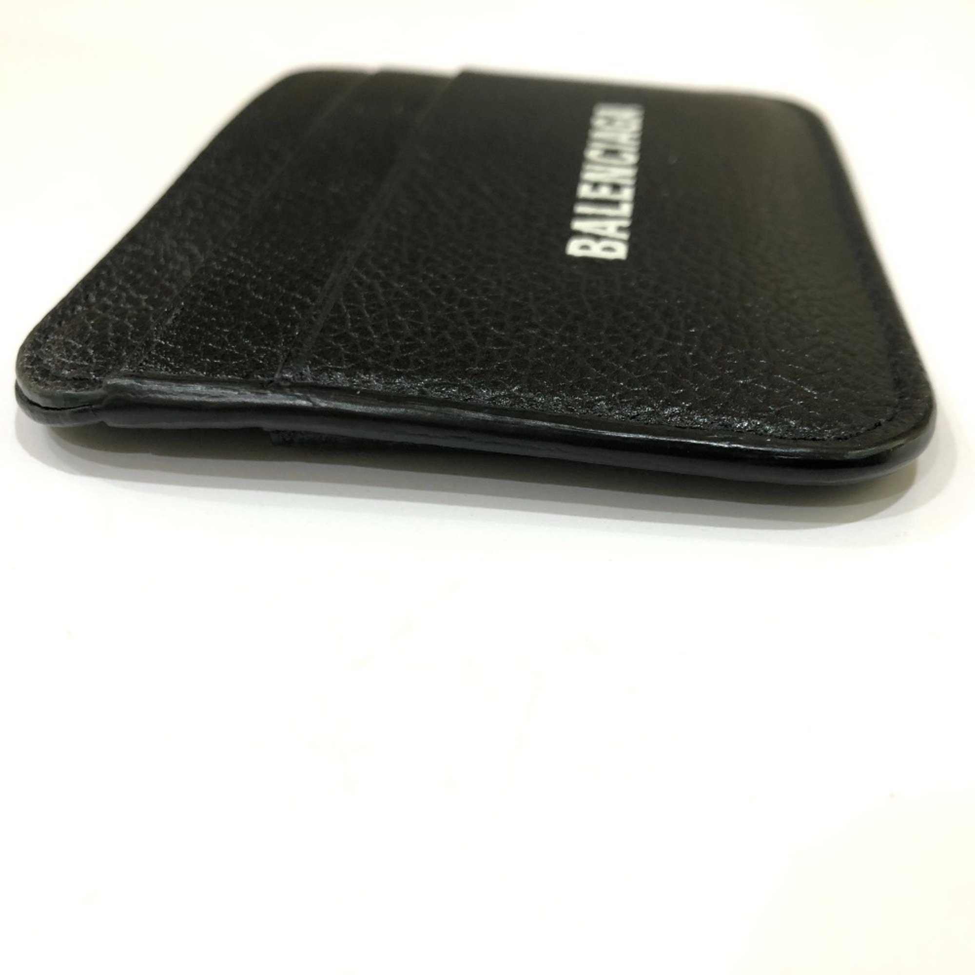 Balenciaga 593812 Flat IC case  business card holder Card Case Black