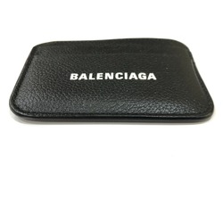 Balenciaga 593812 Flat IC case  business card holder Card Case Black