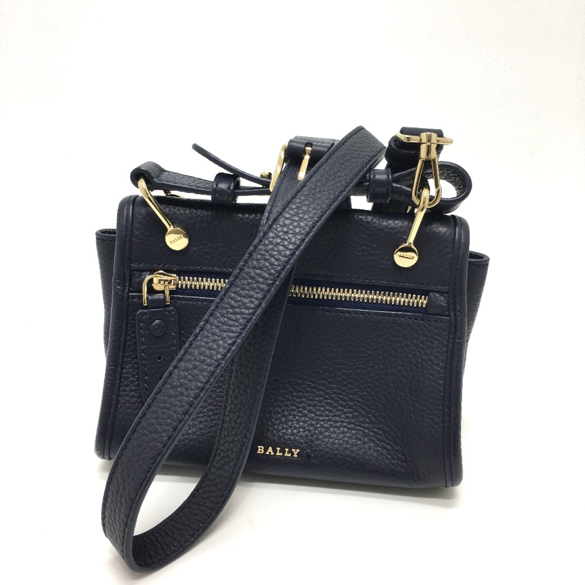 Barry logo Bag 2WAY Shoulder Bag Navy