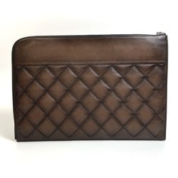 Berlutti Bag Cluch Bag Clutch bag Dark brown