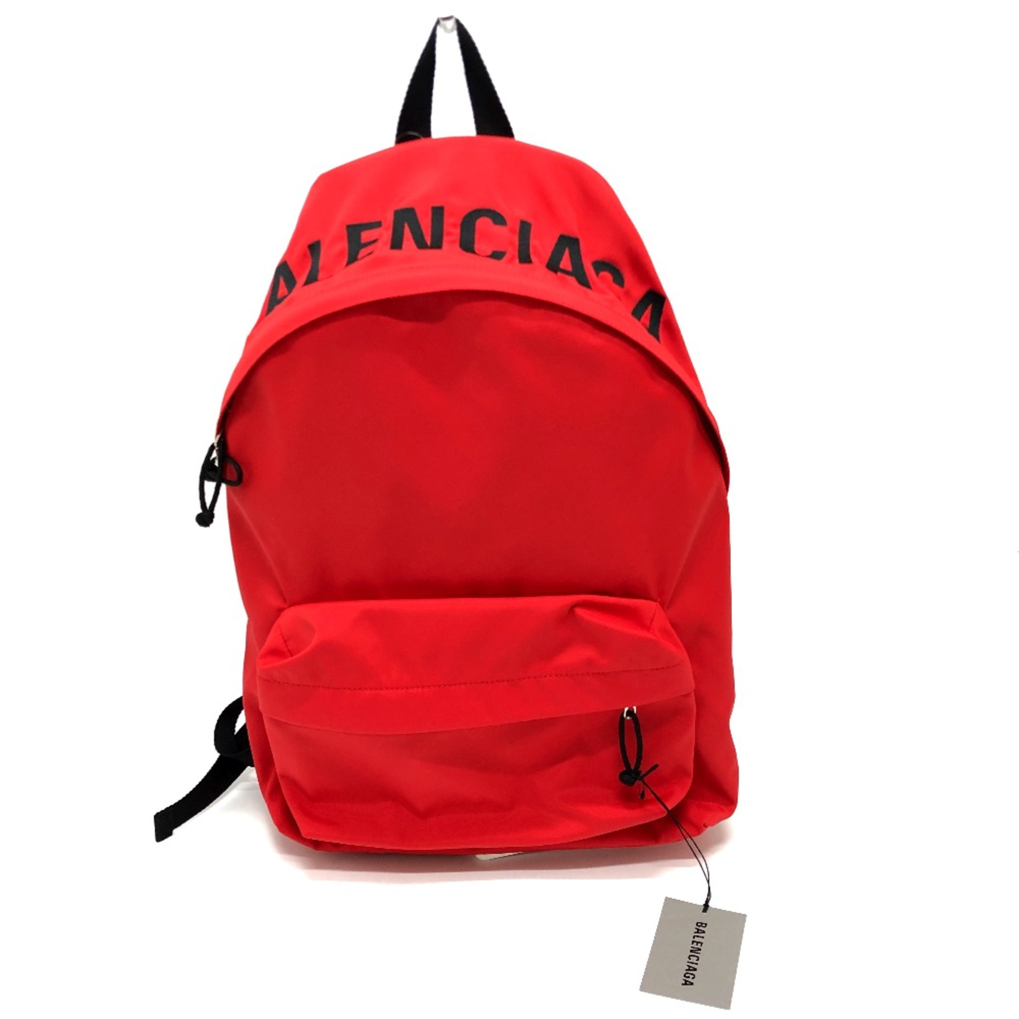 Balenciaga 507460 Bag Backpack Backpack Backpack Red Black/SilverHardware