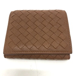 BOTTEGA VENETA Intrecciato Saif Trifold wallet Brown