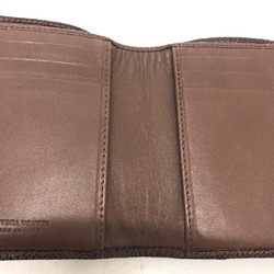 BOTTEGA VENETA Intrecciato Saif Trifold wallet Brown