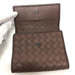 BOTTEGA VENETA Intrecciato Saif Trifold wallet Brown