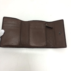 BOTTEGA VENETA Intrecciato Saif Trifold wallet Brown