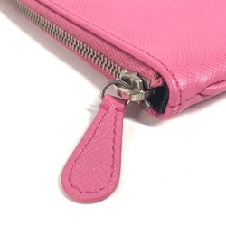 Balenciaga 545773 logo pouch bag Clutch bag pink Black