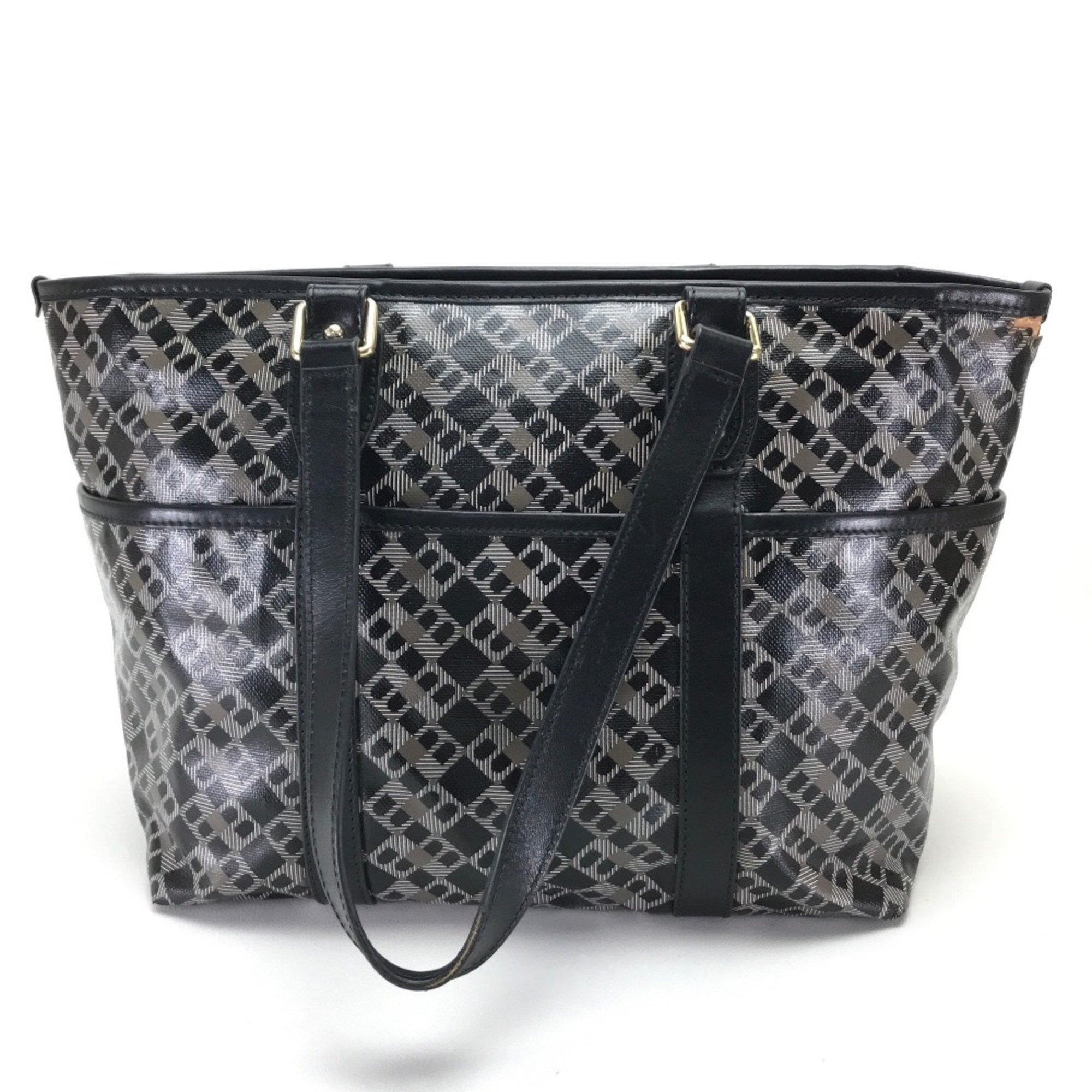 Barry Logo print Bag Shoulder Bag Tote Bag Black