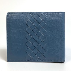 BOTTEGA VENETA Folded wallet Blue Based