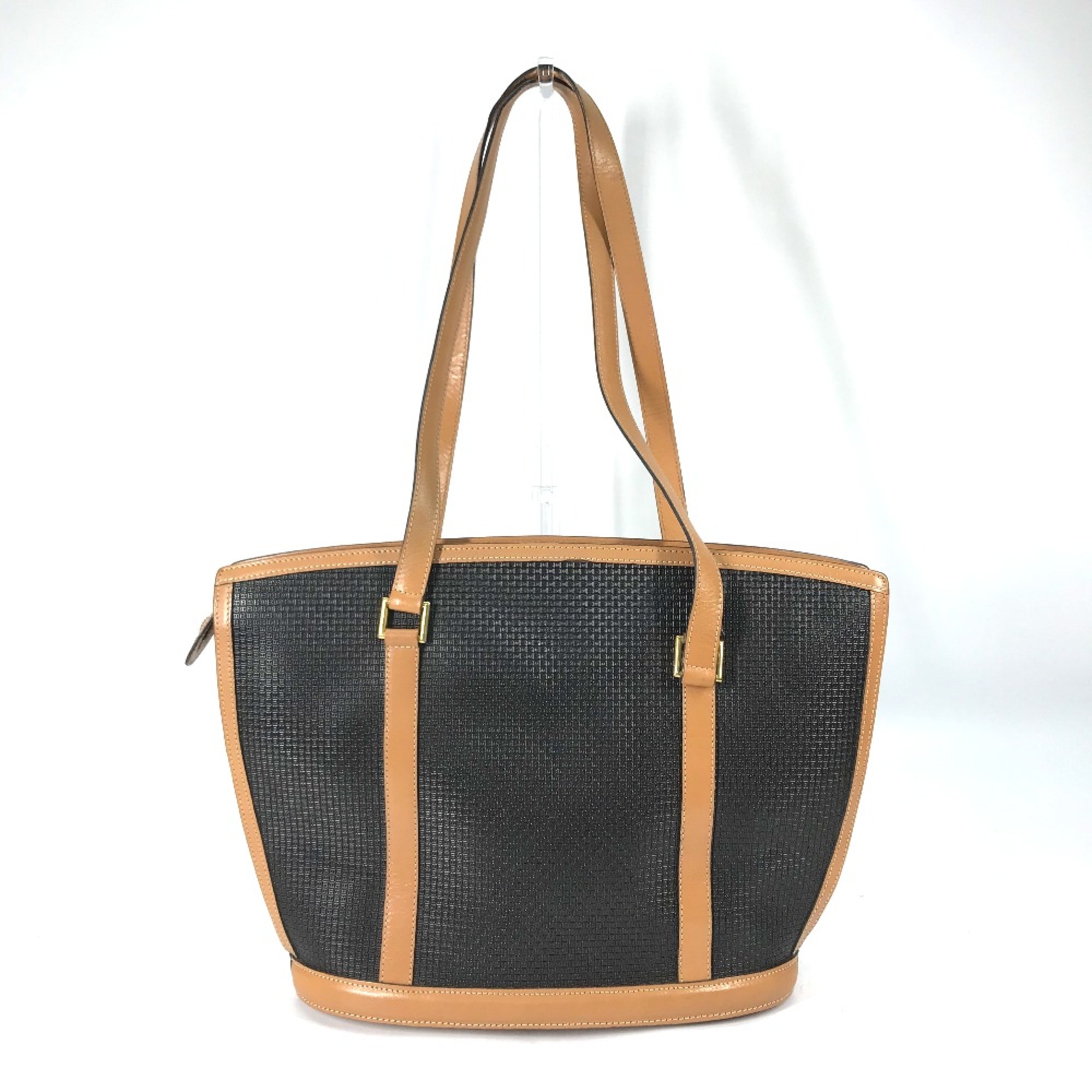 Barry logo Large bag Tote Bag Black Brown