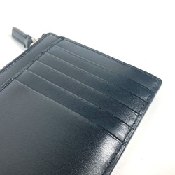 Balenciaga 664044 Coin Compartment Wallet Card Case coin purse Black