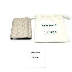 BOTTEGA VENETA 630336 Intrecciato 6-Ring Key Case Key Case Off White