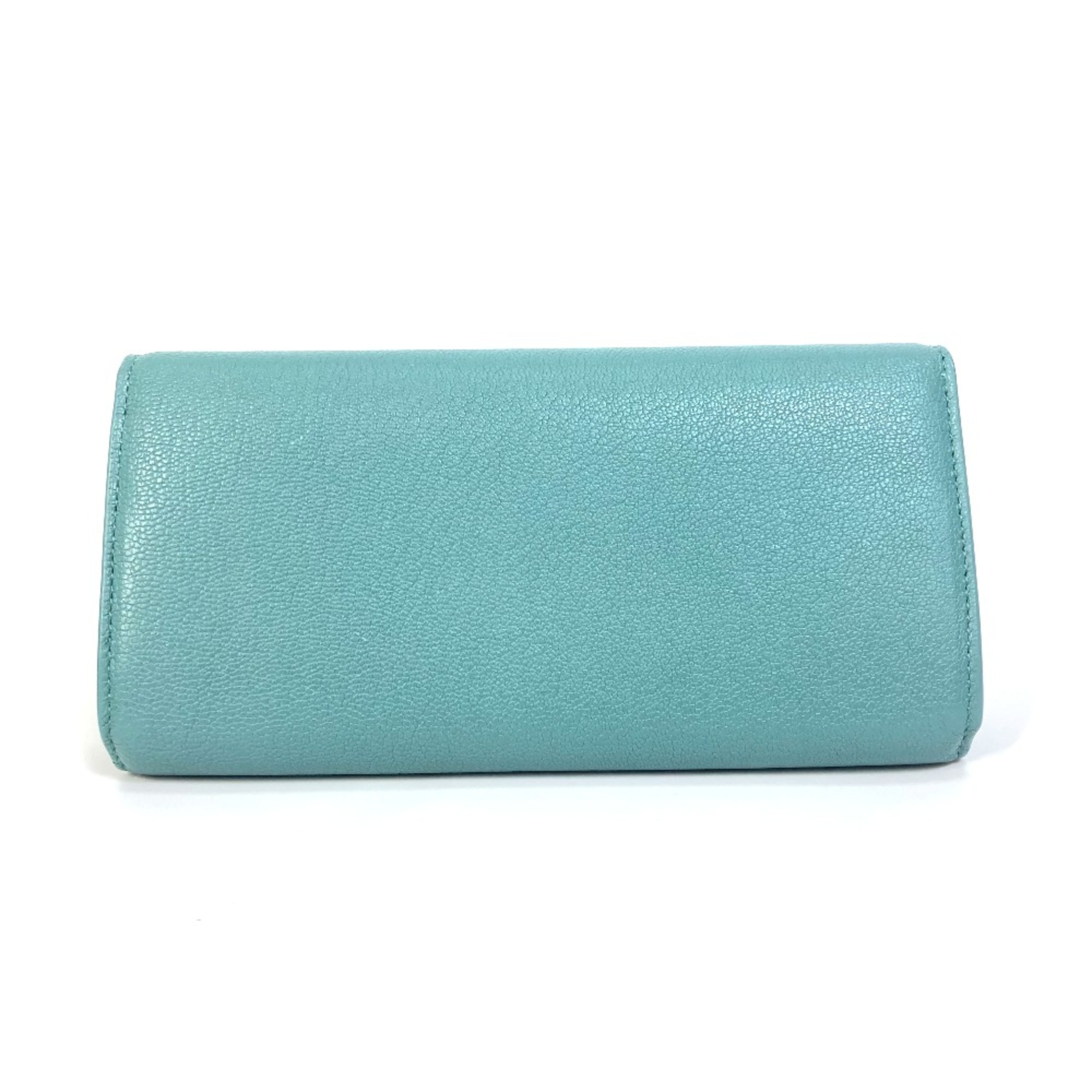 BOTTEGA VENETA 629557 Bifold Long Wallet Long Wallet blue